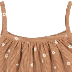 2-Piece Infant and Toddler Girls Ditsy Floral Tank Top & Shorts Set