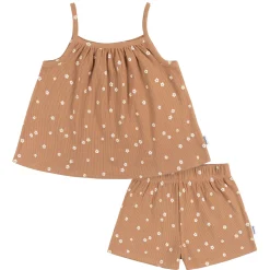 2-Piece Infant and Toddler Girls Ditsy Floral Tank Top & Shorts Set
