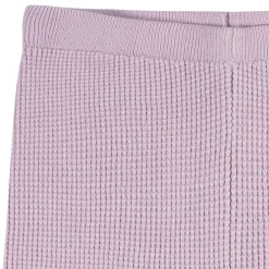 2-Piece Infant and Toddler Girls Lavender Sweater Knit Set