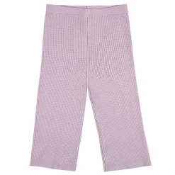 2-Piece Infant and Toddler Girls Lavender Sweater Knit Set