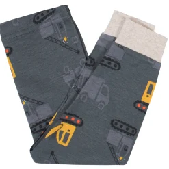 4-Piece Infant & Toddler Boys Construction Trucks Snug Fit Cotton Pajamas