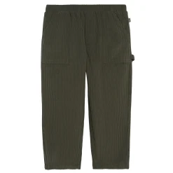 2-Piece Infant & Toddler Boys Dark Green Henley Shirt and Pant Set