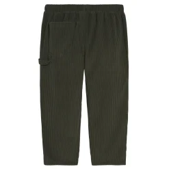 2-Piece Infant & Toddler Boys Dark Green Henley Shirt and Pant Set