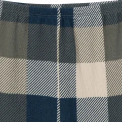 2-Piece Infant & Toddler Boys Dark Green Plaid Hacci Pajama Set