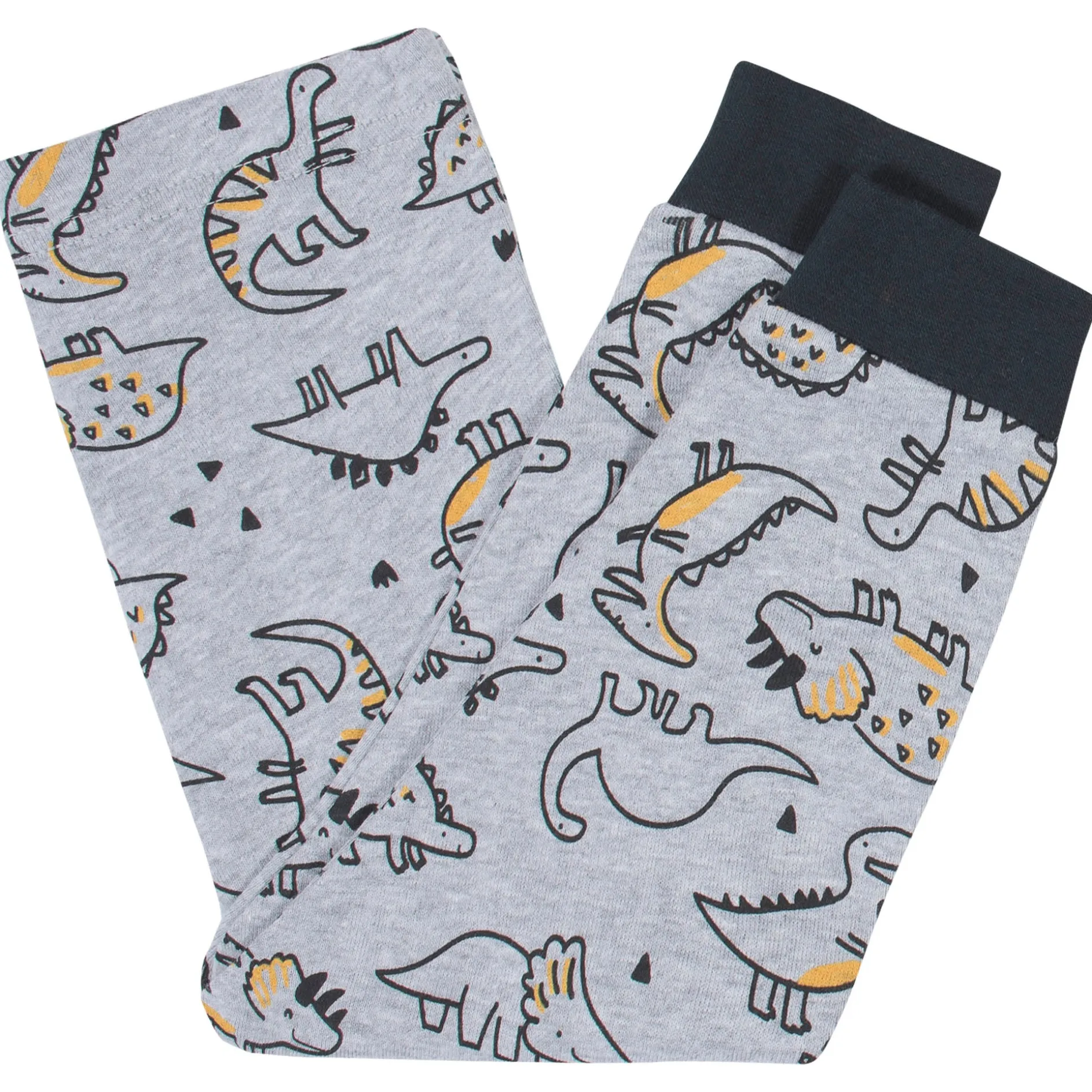 4-Piece Infant & Toddler Boys Dino Snug Fit Cotton Pajamas