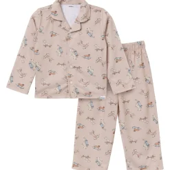 2-Piece Infant & Toddler Boys Dog Button Up Pajama Set