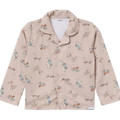 2-Piece Infant & Toddler Boys Dog Button Up Pajama Set