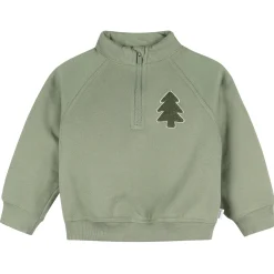 2-Piece Infant & Toddler Boys Green Trees Fleece Top and Pants