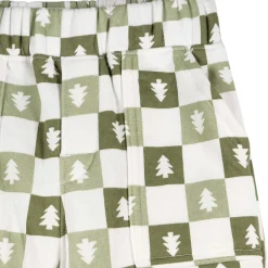 2-Piece Infant & Toddler Boys Green Trees Fleece Top and Pants