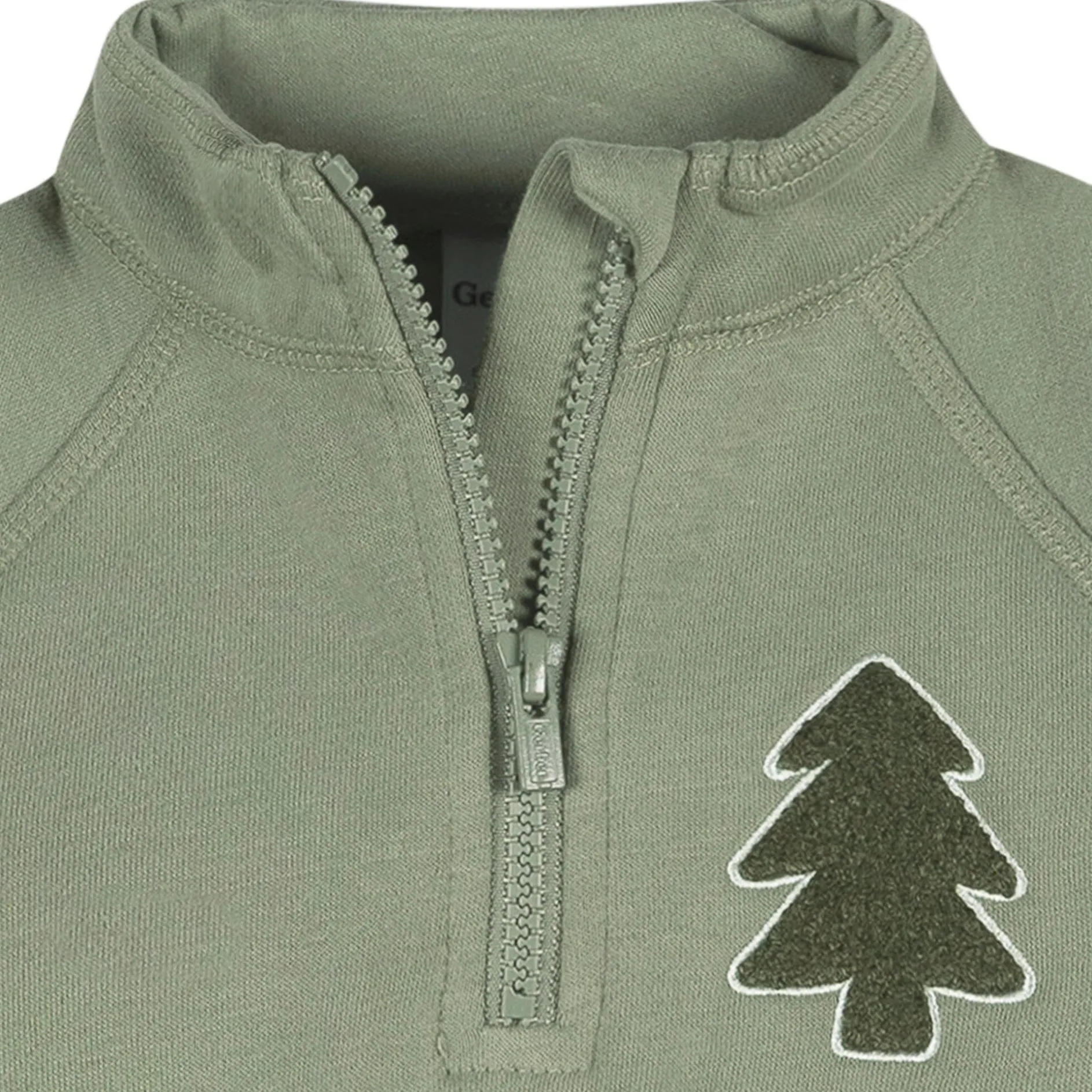 2-Piece Infant & Toddler Boys Green Trees Fleece Top and Pants