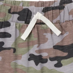 2-Piece Infant & Toddler Boys Green Camo T-Shirt & Jogger Pants Set