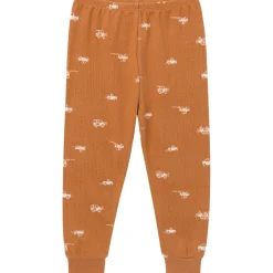 2-Piece Infant & Toddler Boys Lt Med Brown Cars Pajama Set