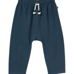 2-Piece Infant & Toddler Boys Navy Pants and Shirt Set