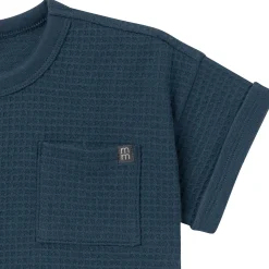 2-Piece Infant & Toddler Boys Navy Pants and Shirt Set