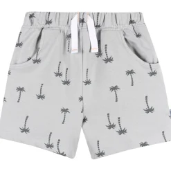 2-Piece Infant & Toddler Boys Palm Tree Henley Top and Shorts Set
