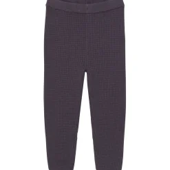 2-Piece Infant & Toddler Dark Grey Hooded Waffle Top and Legging Viscose Set