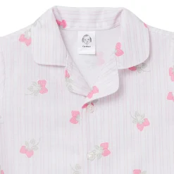2-Piece Infant & Toddler Girls Berries Button Up Pajama Set