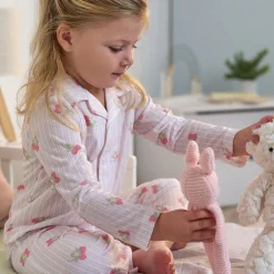 2-Piece Infant & Toddler Girls Berries Button Up Pajama Set