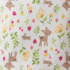 4-Piece Infant & Toddler Girls Deer Snug Fit Cotton Pajamas