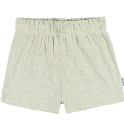 2-Piece Infant & Toddler Girls Green Leaves Shirt and Shorts Set