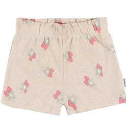 2-Piece Infant & Toddler Girls Heather Strawberry Shirt and Shorts Set