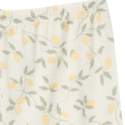 4-Piece Infant & Toddler Girls Lemon Vines Viscose Snug Fitting Pajamas