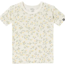 4-Piece Infant & Toddler Girls Lemon Vines Viscose Snug Fitting Pajamas