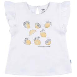 3-Piece Infant & Toddler Girls Lemons Shirts and Shorts Set