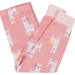 4-Piece Infant & Toddler Girls Llama Snug Fit Cotton Pajamas
