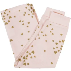 4-Piece Infant & Toddler Girls Love Snug Fit Cotton Pajamas