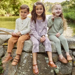 2-Piece Infant & Toddler Girls Medium Green Viscose Sweater Knit Hoodie Set