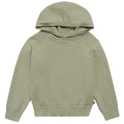2-Piece Infant & Toddler Girls Medium Green Viscose Sweater Knit Hoodie Set