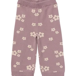 2-Piece Infant & Toddler Girls Medium Lilac Cluster Jacquard Sweater and Pant Set
