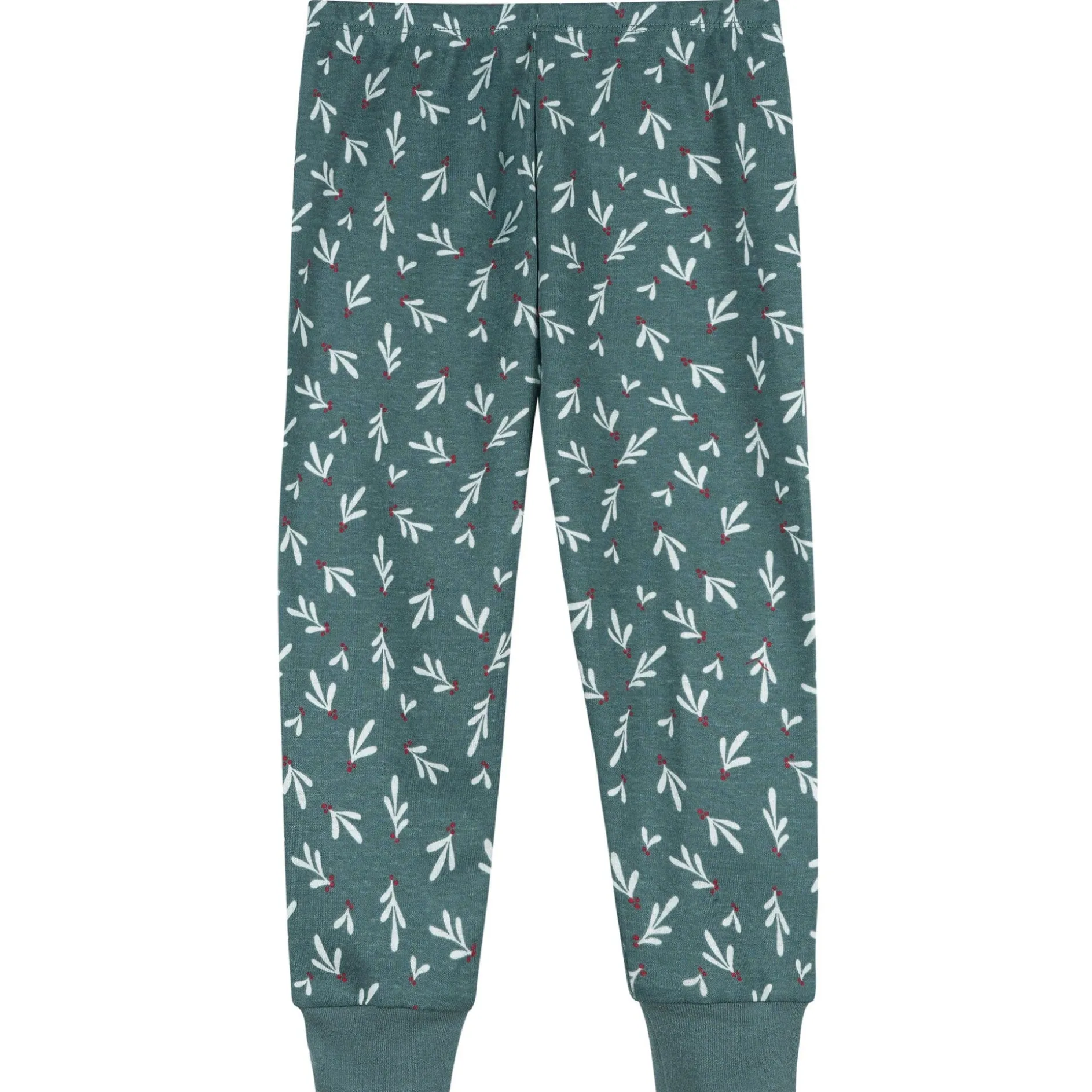 2-Piece Infant & Toddler Girls Mistletoe Snug Fit Pajama Set