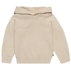 2-Piece Infant & Toddler Girls Oatmeal Heather Viscose Sweater Knit Hoodie Set