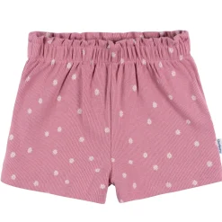 2-Piece Infant & Toddler Girls Pink Flower Shirt and Shorts Set