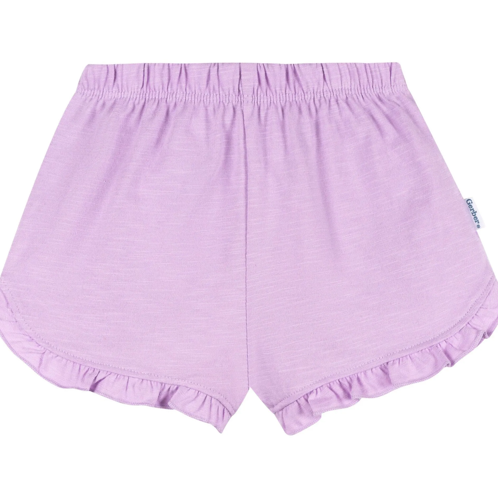 2-Piece Infant & Toddler Girls Rainbow Pocket Tee and Shorts Set