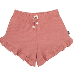4-Piece Infant & Toddler Girls Rose Cherries Flutter Sleeve Tops and Shorts Set