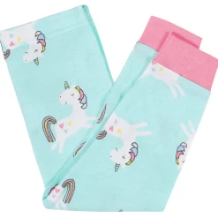 4-Piece Infant & Toddler Girls Unicorn Snug Fit Cotton Pajamas