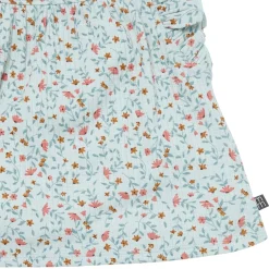 4-Piece Infant & Toddler Girls Vine Floral Flutter Sleeve Tops and Shorts Set