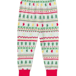 2-Piece Infant & Toddler Neutral Oh What Fun Fair Isle Hacci Snug Fit Pajama Set