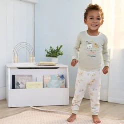 4-Piece Infant & Toddler Neutral Safari Tops and Pants Sets