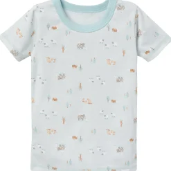 4-Piece Infant & Toddler Neutral Farm Tops and Pants Sets