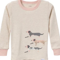 4-Piece Infant & Toddler Neutral Dog Tops and Pants Sets