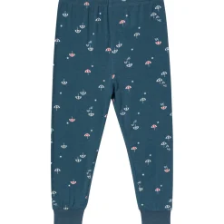 4-Piece Infant & Toddler Neutral Blue Umbrella Viscose Snug Fitting Pajamas