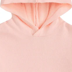 2-Piece Infant & Toddler Pink Hooded Waffle Top and Legging Viscose Set