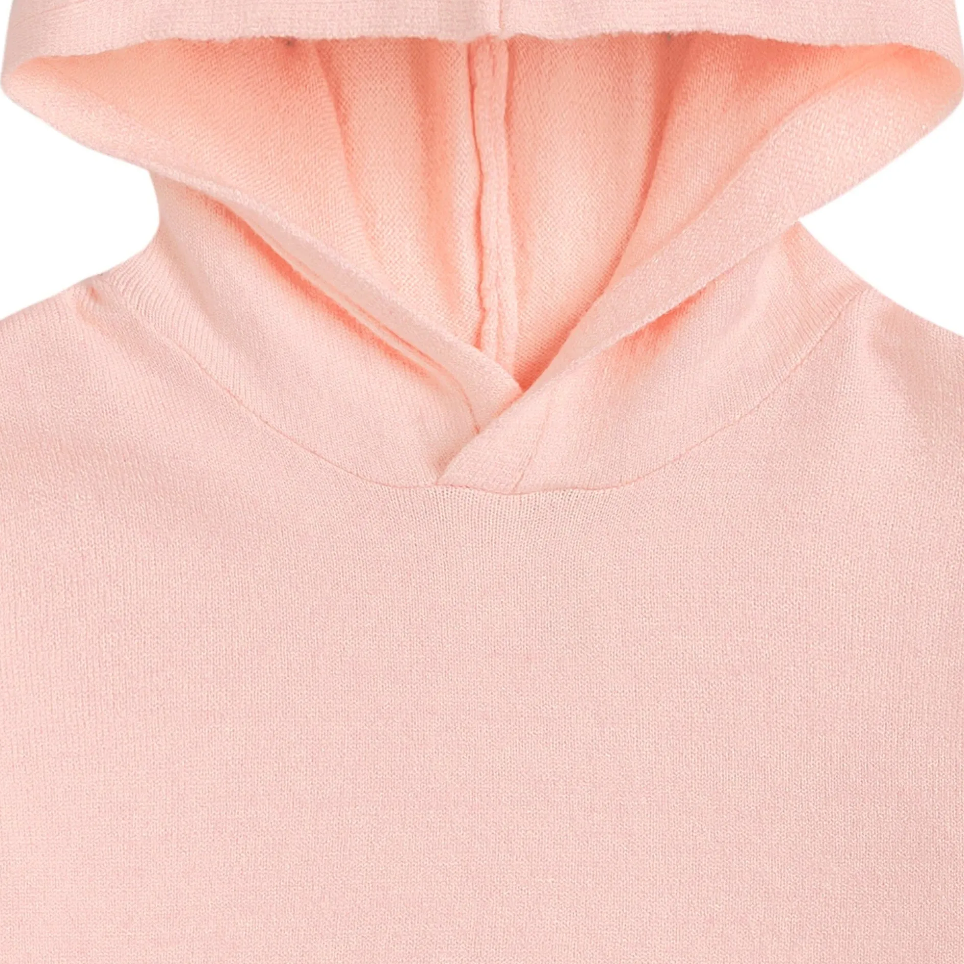 2-Piece Infant & Toddler Pink Hooded Waffle Top and Legging Viscose Set