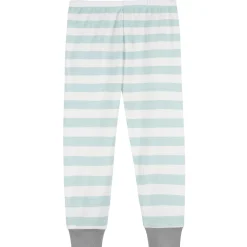 2-Piece Infant & Toddler Snowman Stripe Snug Fit Pajama Set
