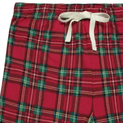 2-Piece Men's Stewart Plaid Hacci Pajama Set