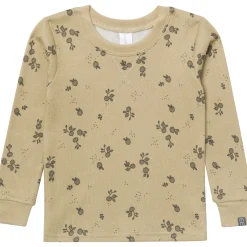2-Piece Neutral Apples Snug Fit Pajama Set